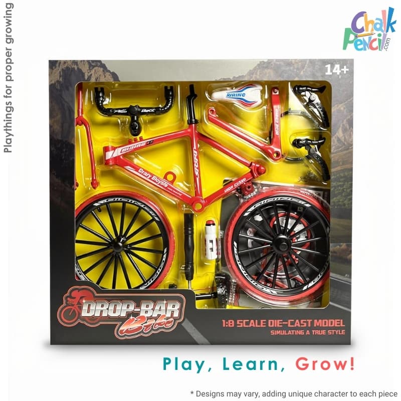 Mountain Red Bike 1:8 Scale DIE-CAST Model
