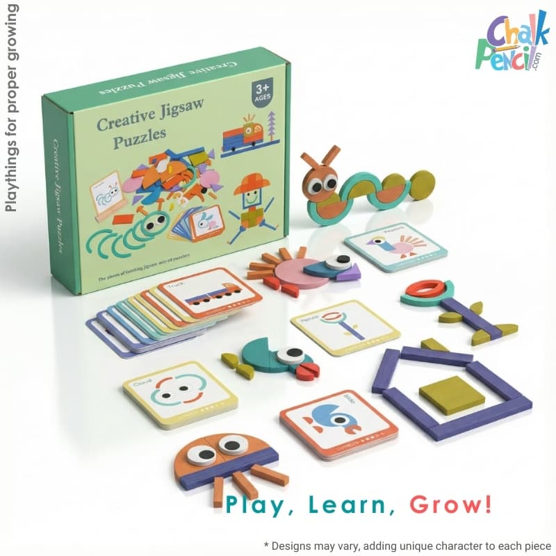 Creative Geometric Jigsaw Puzzle