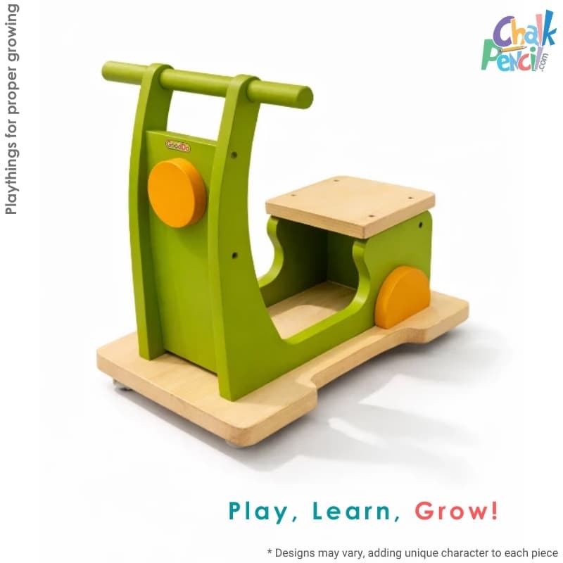 Wooden Pushing Bike for Toddler