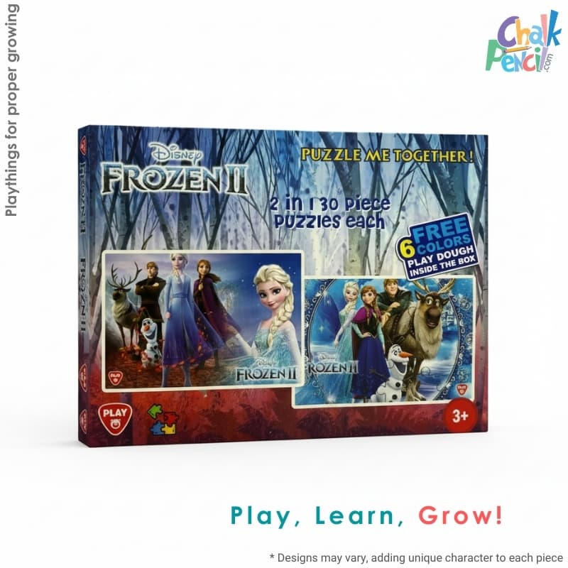 Frozen 2 in 1 Puzzle Box