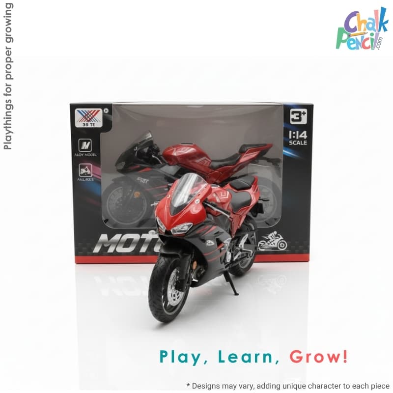 Moto Racing Die-Cast Red - Image 1