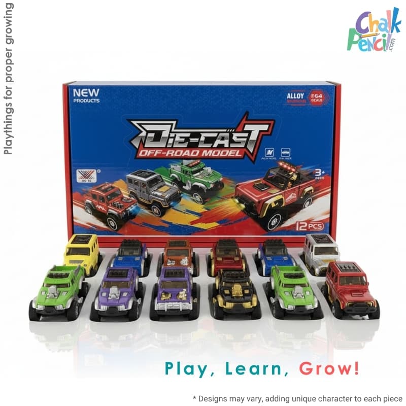 Die-Cast Off-Road 12 Vehicle Model - Image 1