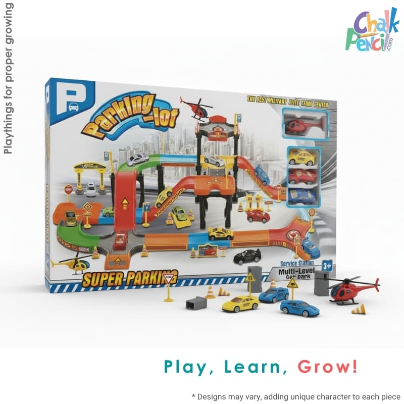 Kids DIY Super Parking-Lot - Image 1