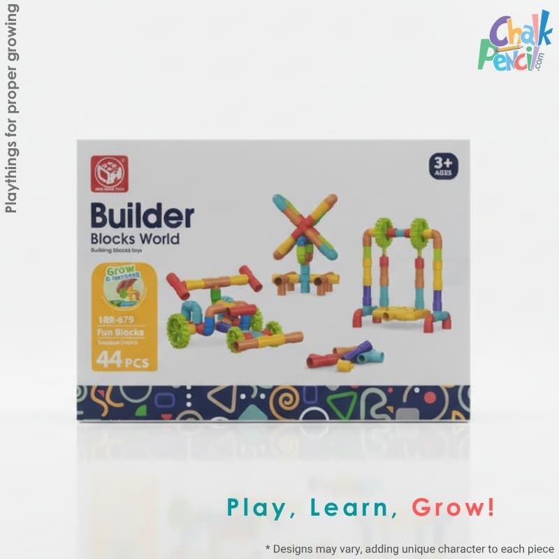 DIY Builder Blocks World 44 pcs - Image 1