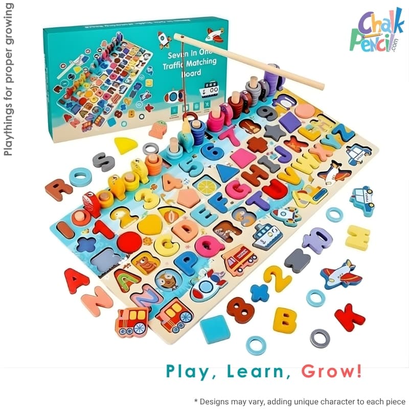 Seven in One Traffic Matching Board - Image 1