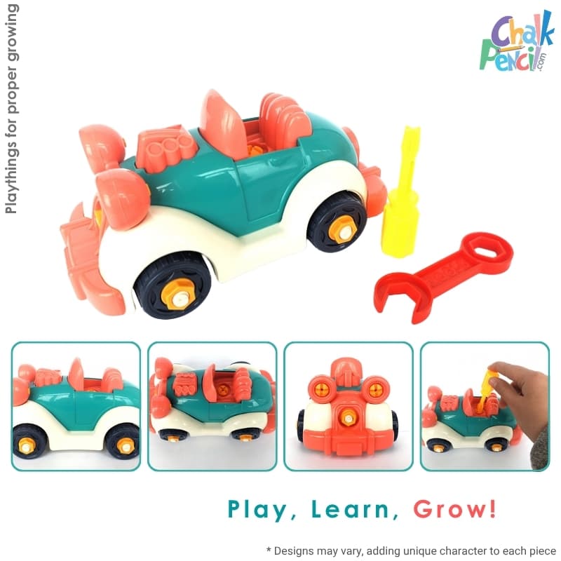 DIY Assembles Toy Car