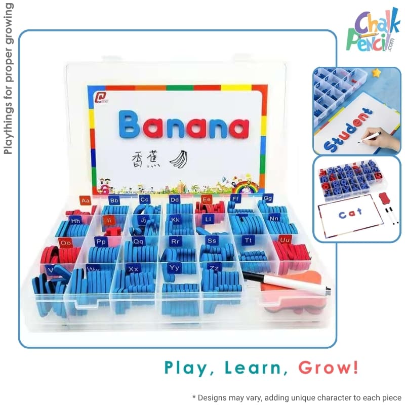 208 Piece Magnetic Foam Letters and Numbers