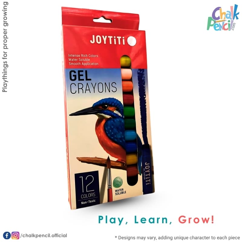 TOYTiTi Gel Crayons 12 Colors