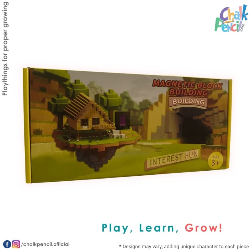 Magnetic Block Farm Building Set - Image 1