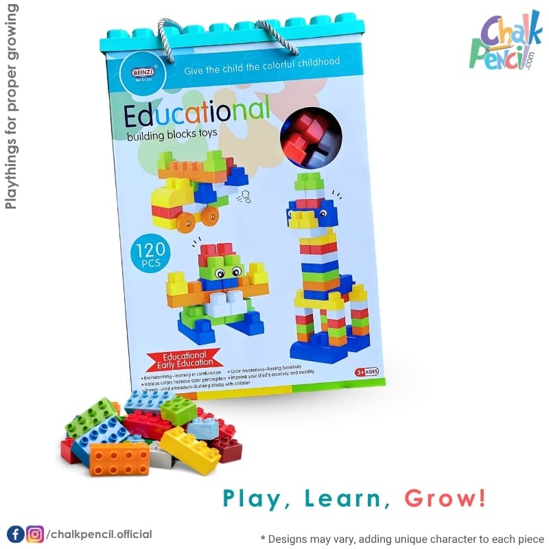 Educational Building Blocks Toys 120 pcs