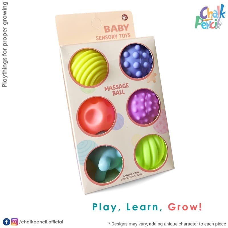 Baby Sensory Massage Ball Set - Image 1