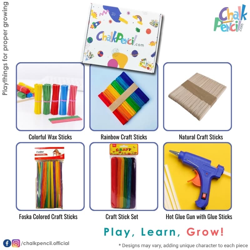 Popsicles Craft Box for Kids