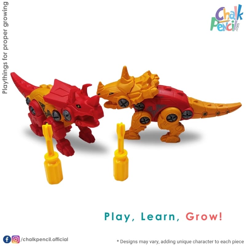 DIY Dinosaur Duo Assemble