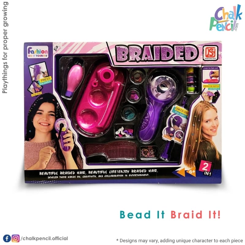 Little Girl DIY Hair Braiding Set