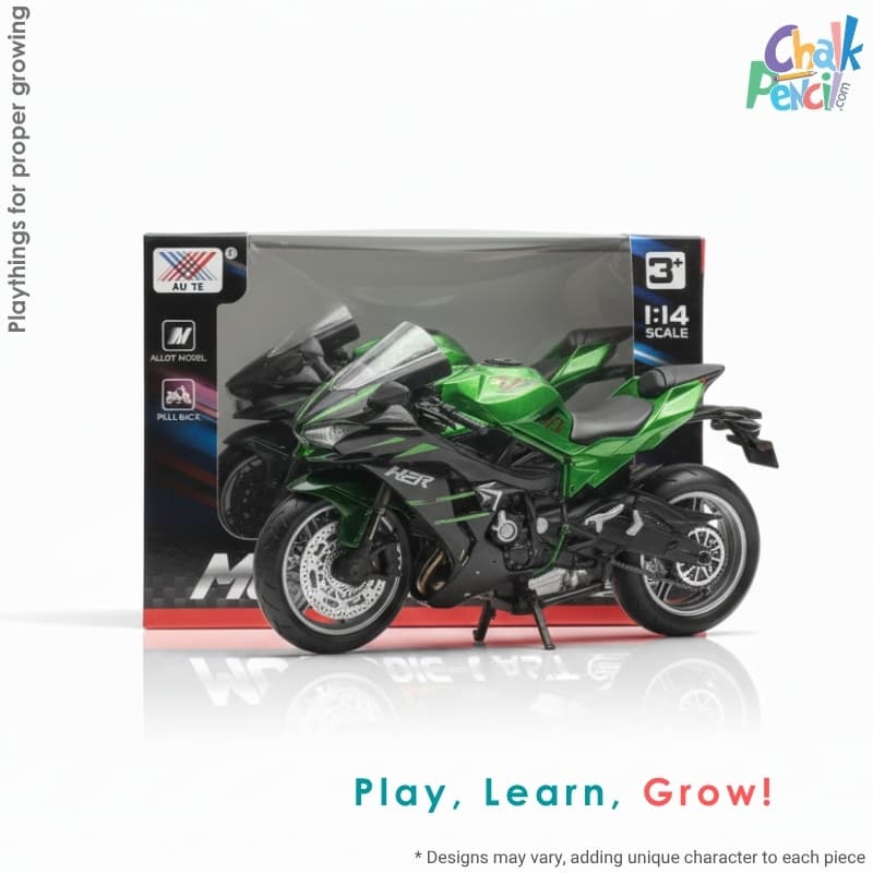 Moto Racing Die-Cast Green - Image 1