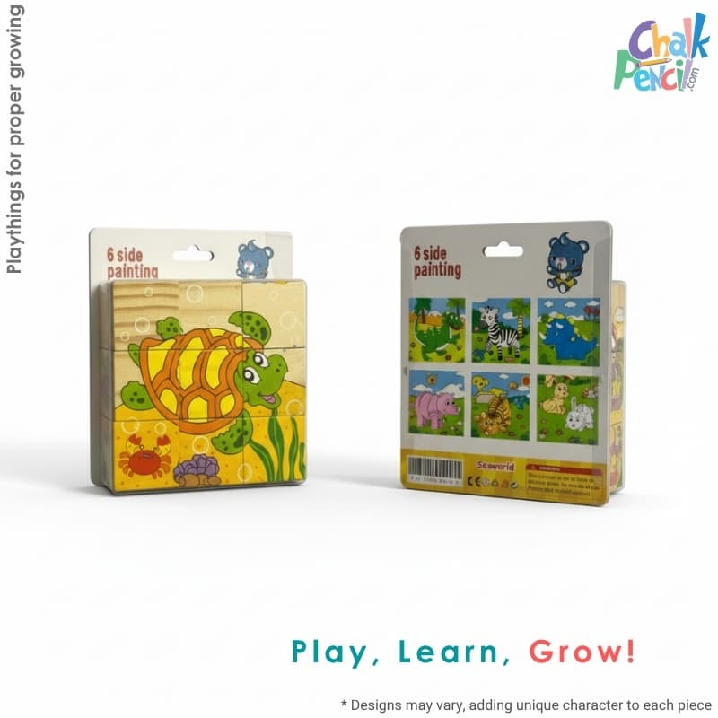 6 Size Painting Puzzle Block Set - Image 4
