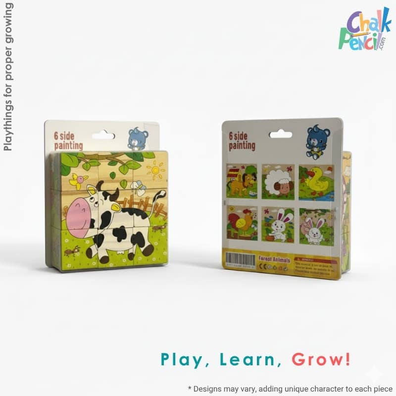 6 Size Painting Puzzle Block Set - Image 5