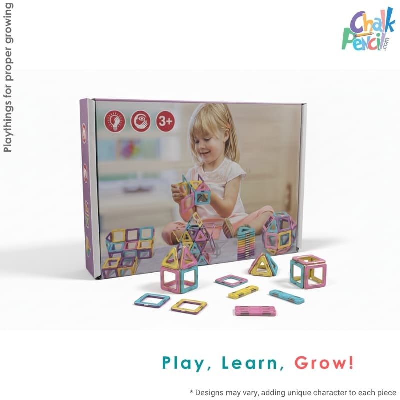 DIY Magnetic Building Blocks 40 pcs - Image 1
