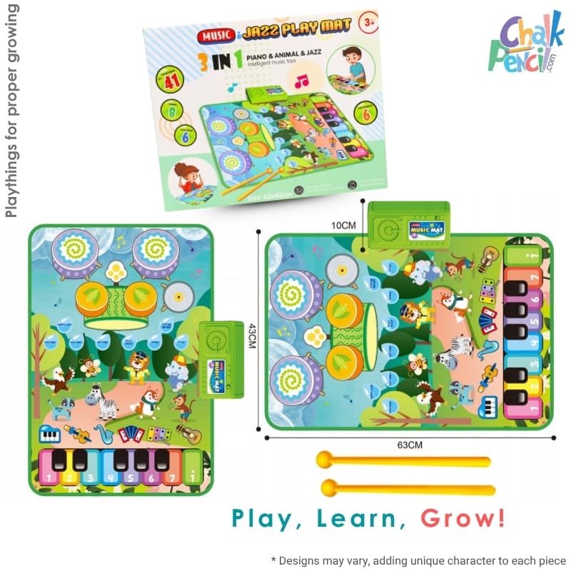 Kids Musical Jazz Play Mat - Image 1