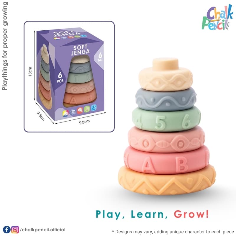 Soft Jenga 6 pcs - Image 1