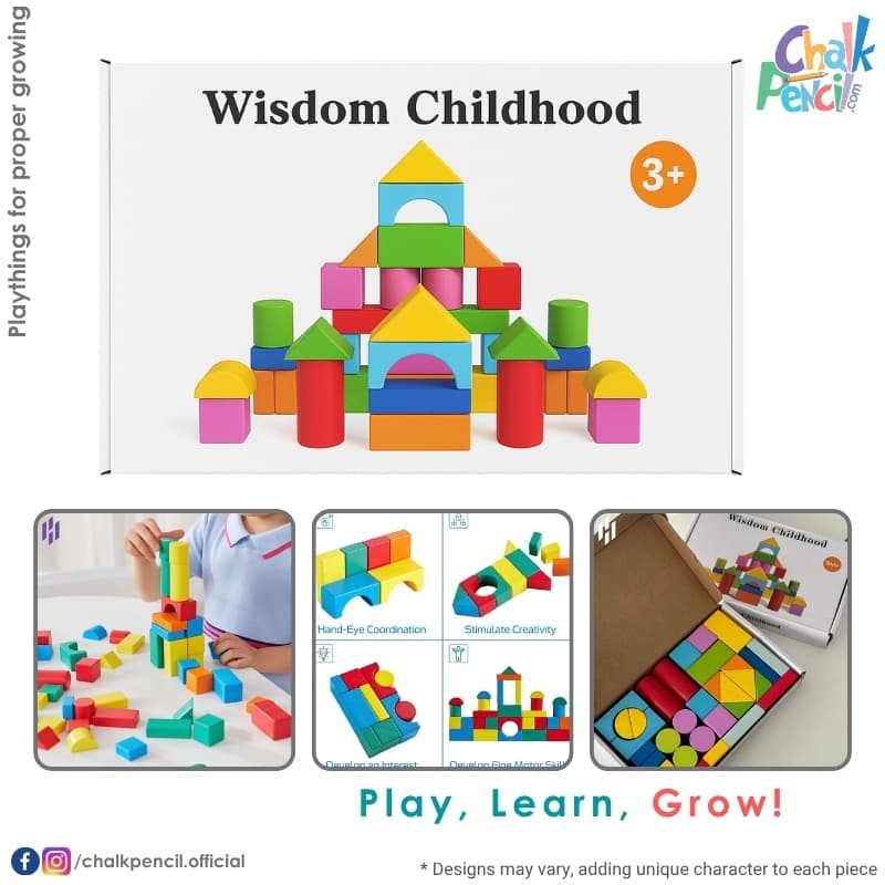 DIY Wisdom Childhood Building Blocks - Image 1