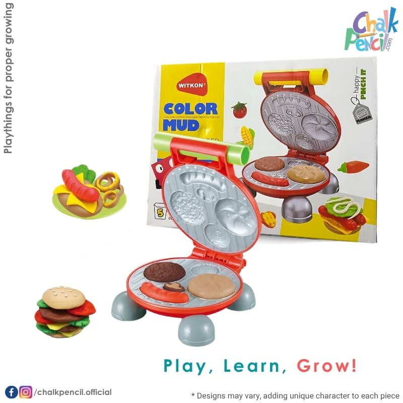 Color Mud Burger Creation - Image 1
