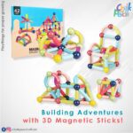 Web 3D Magnetic Sticks 42 Pcs