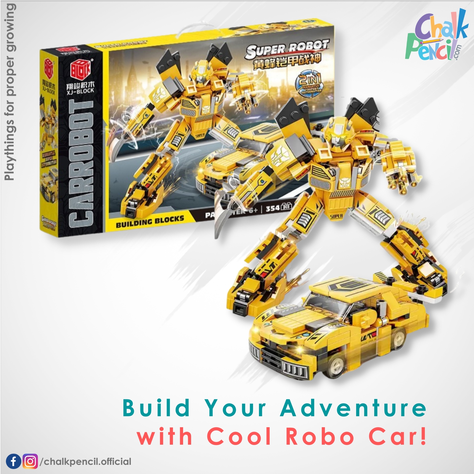 Cool Robo Car Building Blocks