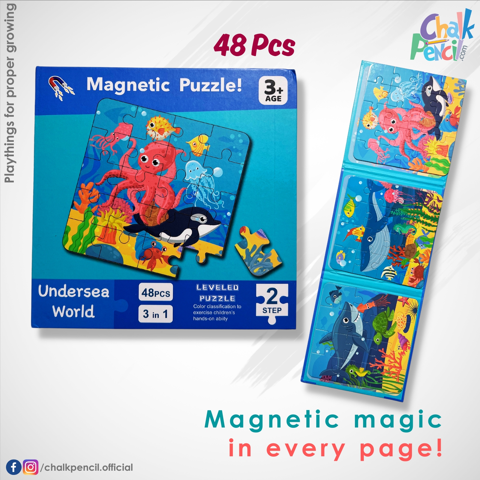 Magnetic Puzzle Sea World