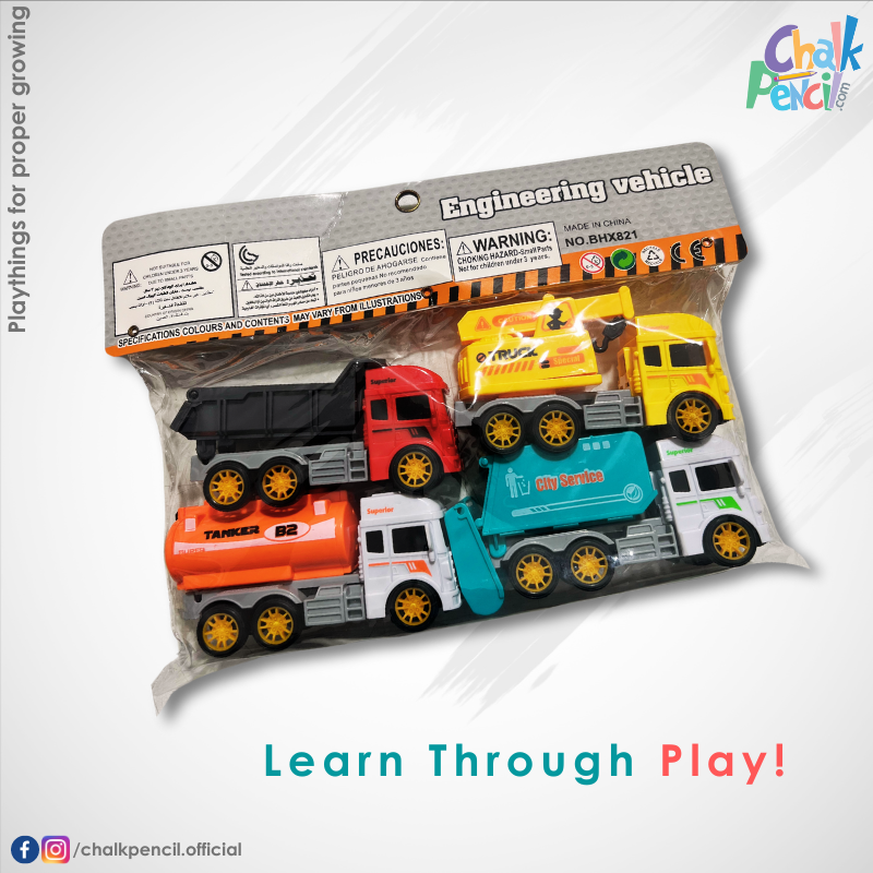 Kids Engineering Vehicle Set