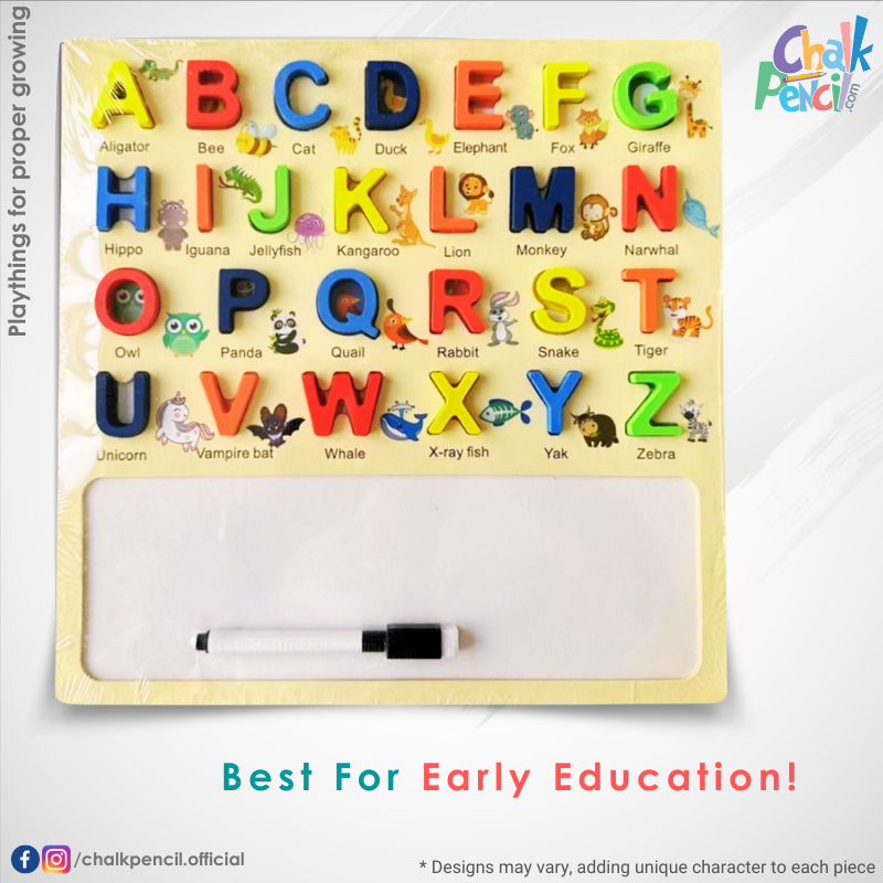 Capital Letter Learning Board