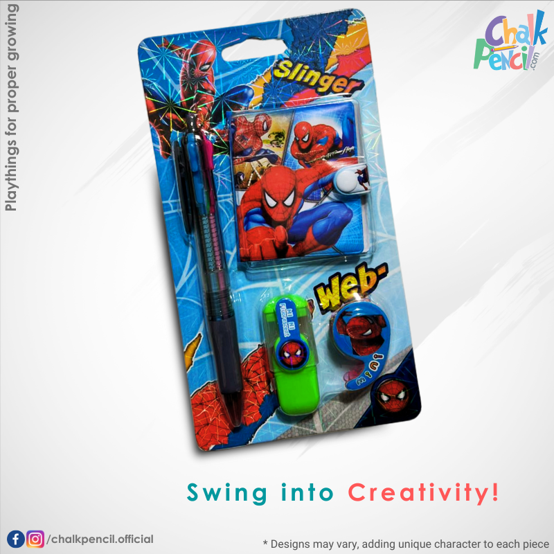 Spider Man Mini Notebook Set