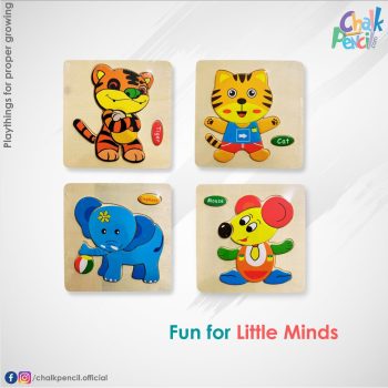 Kids Animal Puzzle Set