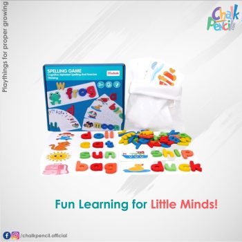 Unique Wooden Spelling Game English Words