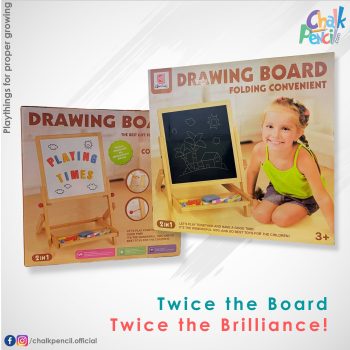 2 in 1 Drawing Board Folding Convenient - Study Board