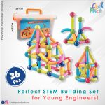 3D Premium Magnetic Sticks 36 Pcs
