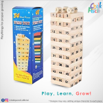 54 pcs Tumbling Stacking Building Tower Game