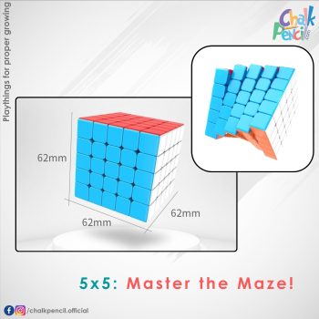 5x5 Exclusive 62mm Rubik's Cube