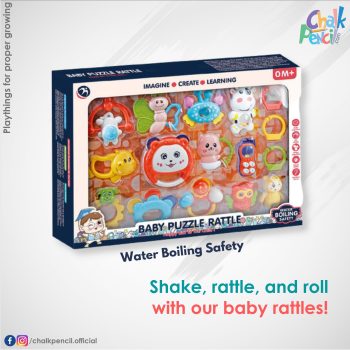 CP022 Baby Puzzle Rattle Set