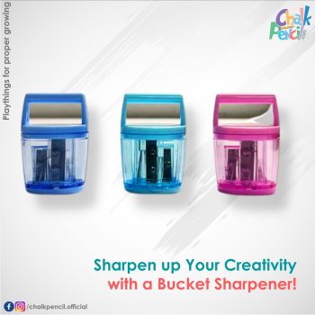 Bucket Shape Pencil Sharpener