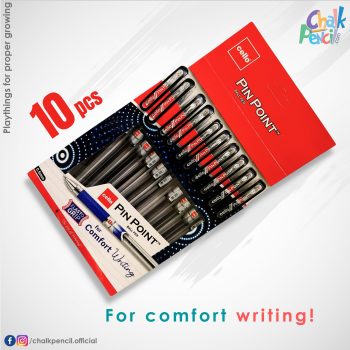 Cello Pin Point Ball Pen 10pcs