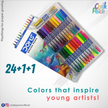 DOMS Brush Pens 26 Shades