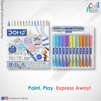 DOMS Pastel Brush Pens