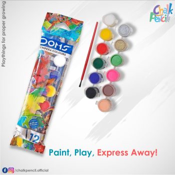 DOMS Tempera Colors 12 Shades