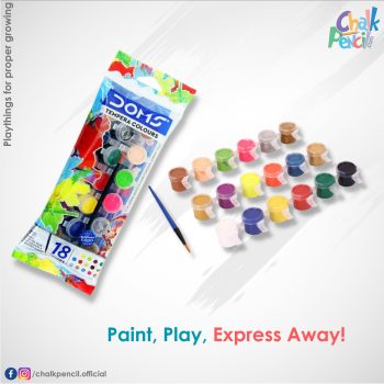 DOMS Tempera Colors 18 Shades