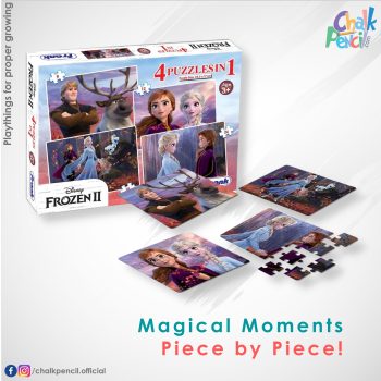 Frank 12909 Frozen II 4-in-1 Puzzles