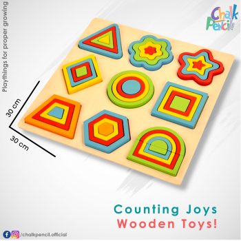 Geometric Puzzle Board