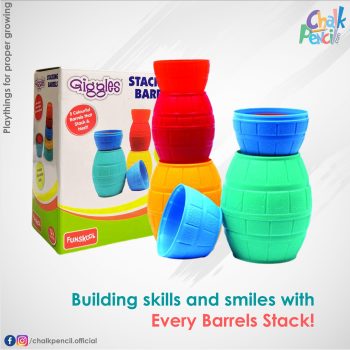 CP100 Giggles Stacking Barrels