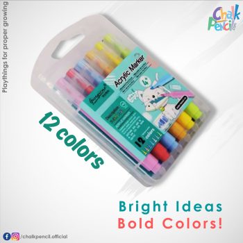 Giorgione Acrylic Marker Pen 12 Colors