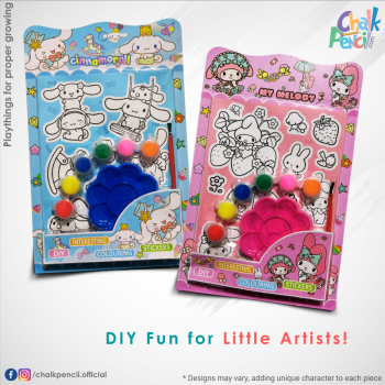 DIY Coloring Stickers Set